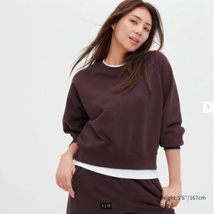 Uniqlo Crew Neck Long-Sleeve Sweatshirt